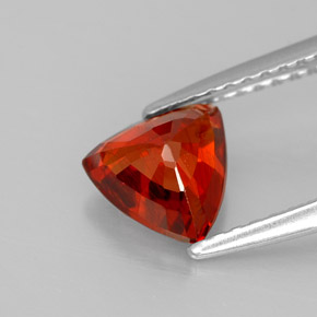 1,39 ctw natürlicher orangefarbener Spessartin, Trillion, VS