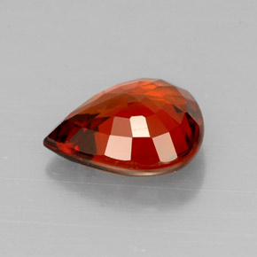 1,80 ctw natürlicher orangefarbener Spessartin, Birnenform, VVS