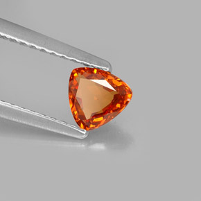 0,56 ctw natürlicher orangefarbener Spessartin, Trillion, VVS