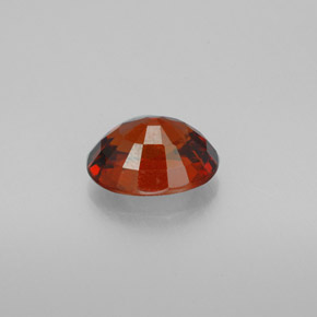 3,61 ctw natürlicher orangefarbener Spessartin, Oval Schliff, VS
