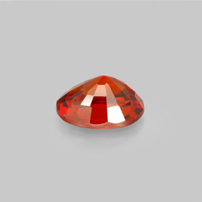2,49 ctw natürlicher roter Spessartin, Oval Schliff, VS