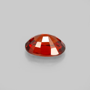 2,60 ctw natürlicher roter Spessartin, Oval Schliff, VS
