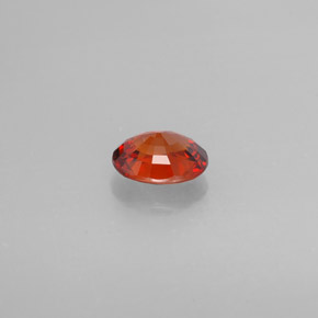 1,74 ctw natürlicher orangefarbener Spessartin, Oval Schliff, VVS