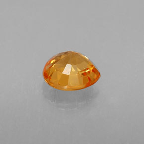 0,95 ctw natürlicher orangefarbener Spessartin, Birnenform, VS