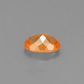 0,81 ctw natürlicher orangefarbener Spessartin, Oval Schliff, VS-SI