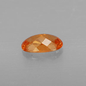 1,09 ctw natürlicher orangefarbener Spessartin, Oval Schliff, VS-SI