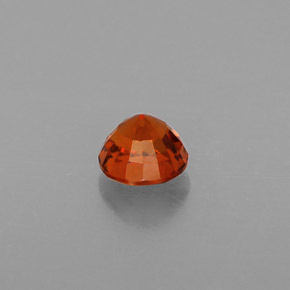 0,73 ctw natürlicher orangefarbener Spessartin, Rundschliff, VVS