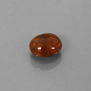 0,86 ctw natürlicher orangefarbener Spessartin, Transparent, Transparent / Lichtdurchlässig