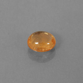 0,86 ctw natürlicher orangefarbener Spessartin, Transparent, Transparent / Lichtdurchlässig