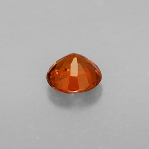0,51 ctw natürlicher orangefarbener Spessartin, Rundschliff, VVS-VS