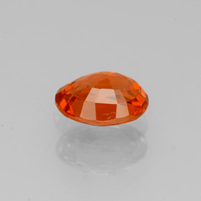 0,92 ctw natürlicher orangefarbener Spessartin, Oval Schliff, VS