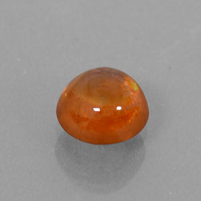 1,39 ctw natürlicher orangefarbener Spessartin, Transparent, Transparent / Lichtdurchlässig