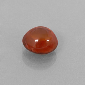 1,80 ctw natürlicher orangefarbener Spessartin, Transparent, Transparent / Lichtdurchlässig