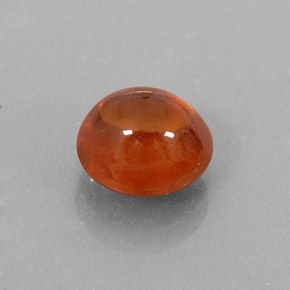 2,01 ctw natürlicher orangefarbener Spessartin, Transparent, Transparent / Lichtdurchlässig