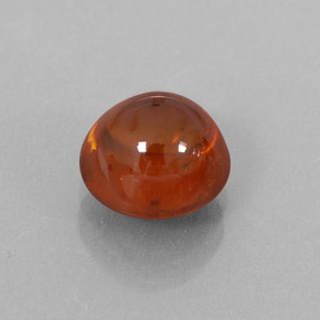 2,27 ctw natürlicher orangefarbener Spessartin, Transparent, Transparent / Lichtdurchlässig