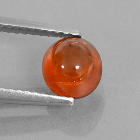 1,98 ctw natürlicher orangefarbener Spessartin, Transparent, Transparent / Lichtdurchlässig