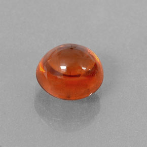 1,98 ctw natürlicher orangefarbener Spessartin, Transparent, Transparent / Lichtdurchlässig