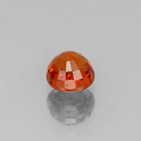 0,99 ctw natürlicher orangefarbener Spessartin, Rundschliff, VS-SI