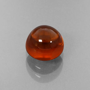 1,80 ctw natürlicher orangefarbener Spessartin, Transparent, Transparent / Lichtdurchlässig