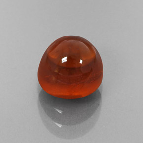 2,41 ctw natürlicher orangefarbener Spessartin, Transparent, Transparent / Lichtdurchlässig