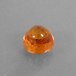 4,50 ctw natürlicher orangefarbener Spessartin, Transparent, Transparent / Lichtdurchlässig