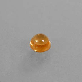 0,87 ctw natürlicher orangefarbener Spessartin, Transparent, Transparent / Lichtdurchlässig