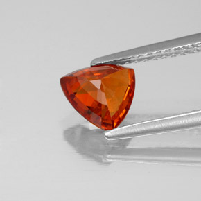 1,56 ctw natürlicher orangefarbener Spessartin, Trillion, SI