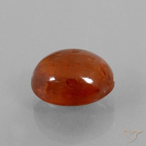 9,17 ctw natürlicher Warmes Orange Spessartit-Garn, Oval, Transparent