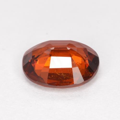 1,20 ctw natürlicher orangefarbener Spessartin, Oval Schliff, VS