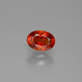 1,17 ctw natürlicher Rotorange Spessartin, Oval Schliff, VS