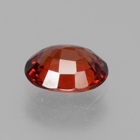 1,15 ctw natürlicher roter Spessartin, Oval Schliff, VS