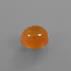 6,08 ctw natürlicher orangefarbener Spessartin, Oval Schliff, Transparent