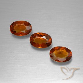 1.68 ct natürliche tieforange Spessartit-Garn-Edelsteine, Oval, VS
