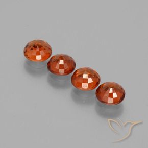 2.97 ct natürliche Warmes Orange Spessartit-Garn-Edelsteine, Runden, VS