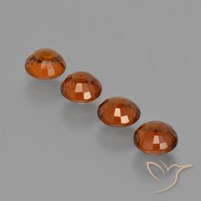 1.79 ct natürliche Feuerorange Spessartit-Garn-Edelsteine, Runden, VS