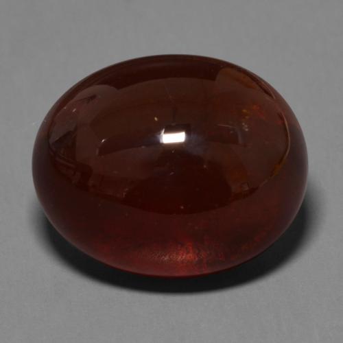 33,34 ctw natürlicher brauner Spessartin, Oval Schliff, Lichtdurchlässig