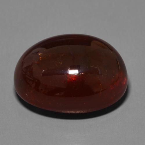 33,34 ctw natürlicher brauner Spessartin, Oval Schliff, Lichtdurchlässig