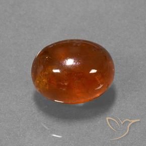 9,17 ctw natürlicher Mittelorange Spessartit-Garn, Oval, Lichtdurchlässig
