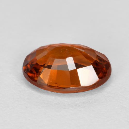 1,02 ctw natürlicher orangefarbener Spessartin, Oval Schliff, VS-SI