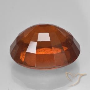 9,17 ctw natürlicher rötlich-orange Spessartit-Garn, Oval Schliff, SI