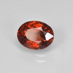 1,82 ctw natürlicher roter Spessartin, Oval Schliff, VS