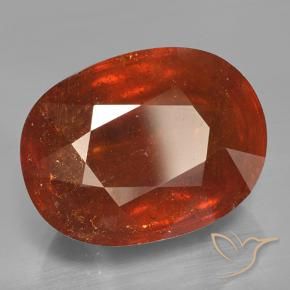 9,17 ctw natürlicher Feuerorange Spessartit-Garn, Oval, SI