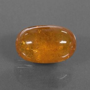 5,31 ctw natürlicher orangefarbener Spessartin, Oval Schliff, Lichtdurchlässig