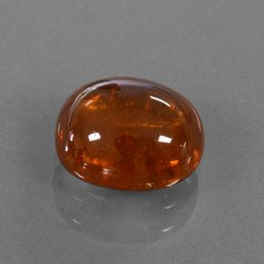 4,09 ctw natürlicher orangefarbener Spessartin, Oval Schliff, Lichtdurchlässig