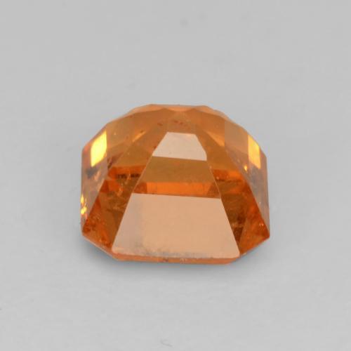 0,95 ctw natürlicher orangefarbener Spessartin, Smaragdschliff, VS-SI