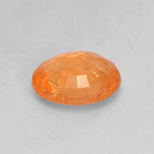 0,94 ctw natürlicher orangefarbener Spessartin, Oval Schliff, VS-SI