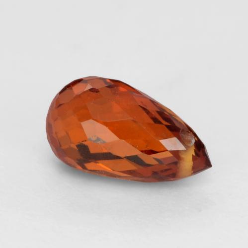 1,04 ctw natürlicher roter Spessartin, Briolette, VS