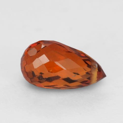 1,04 ctw natürlicher roter Spessartin, Briolette, VS