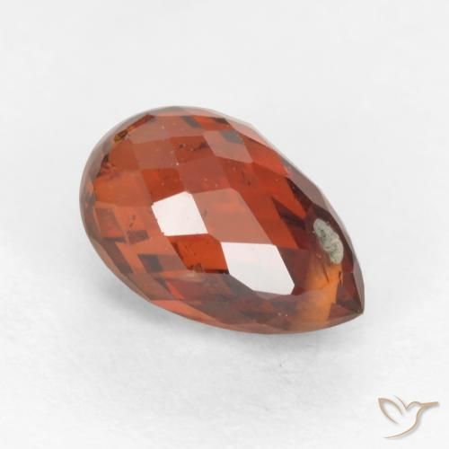 1,51 ctw natürlicher roter Spessartin, Briolette, VS