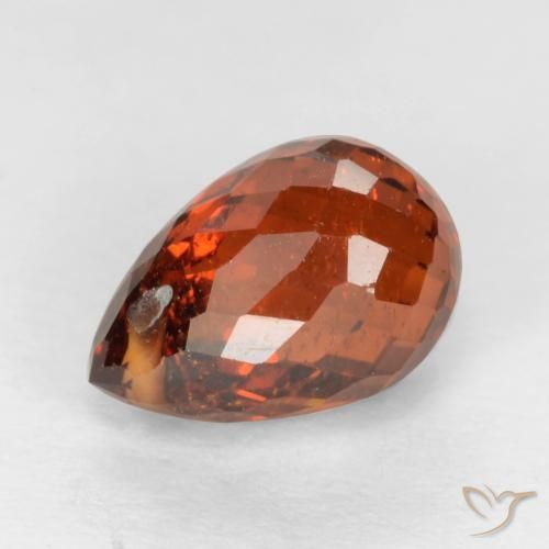 1,78 ctw natürlicher roter Spessartin, Briolette, SI